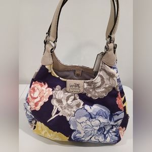 Coach madison floral handbag